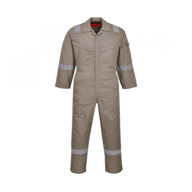 Portwest AF73 Araflame Silver Coverall